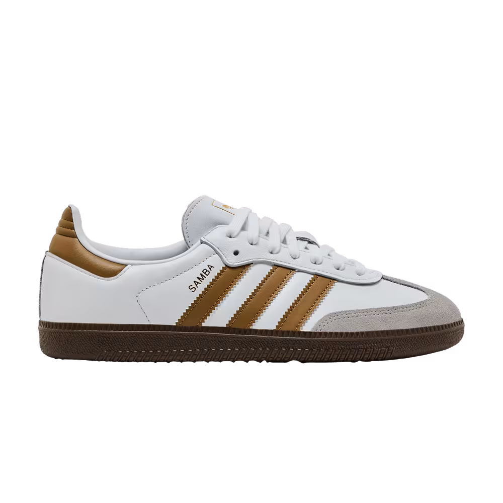adidas Samba OG White Brown Desert