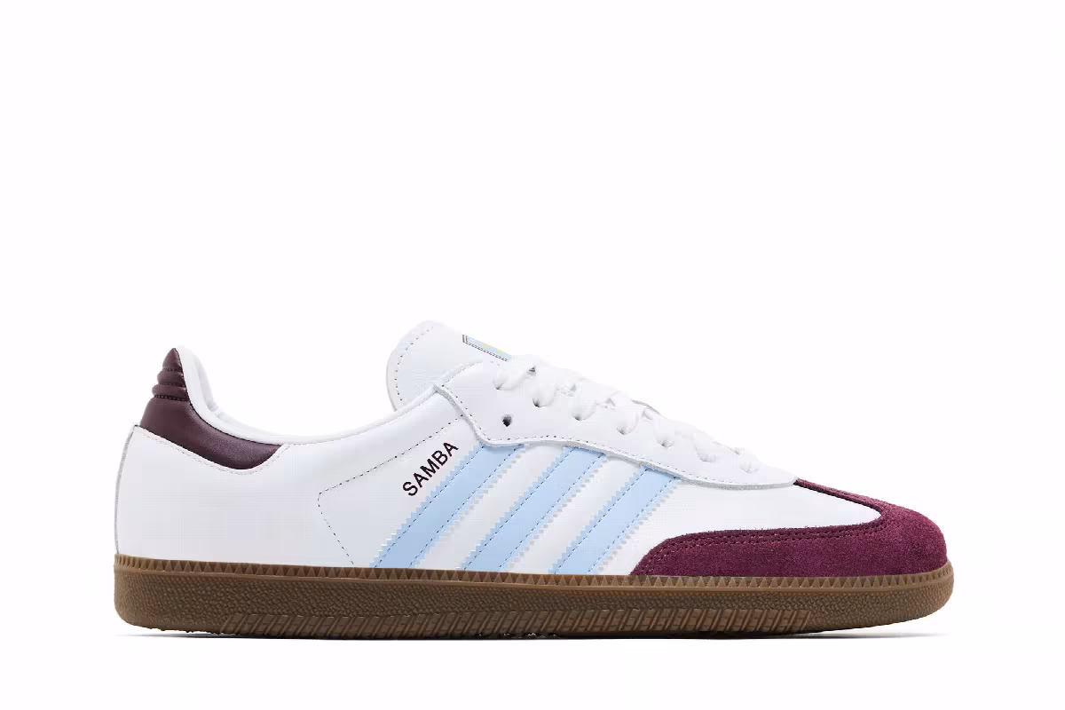 Aston Villa FC x adidas Samba Home Kit, view 2