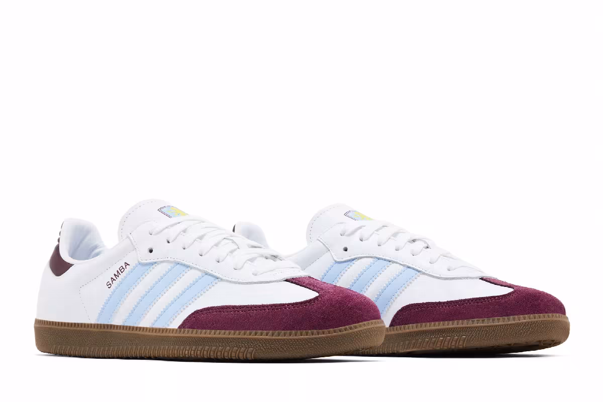 Aston Villa FC x adidas Samba Home Kit, view 9