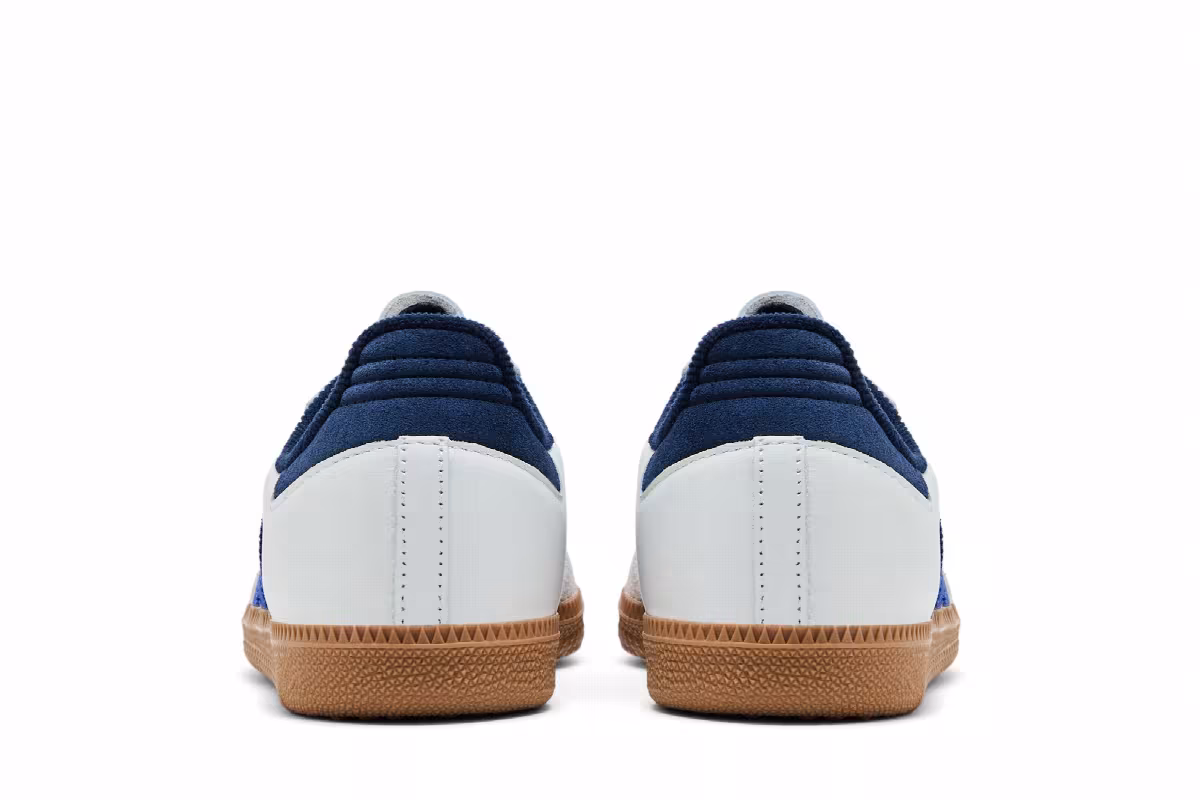 adidas Samba OG White Royal Night Indigo, view 7