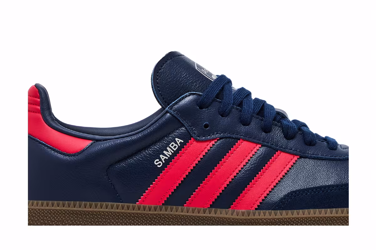 Arsenal x adidas Samba Away Kit, view 3