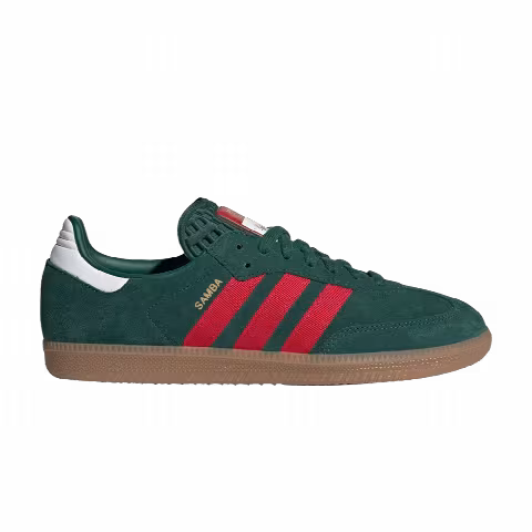 adidas Samba OG 'Team Dark Green Better Scarlet Gum'