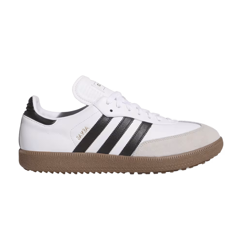 adidas Samba Spikeless Golf White Black Gum