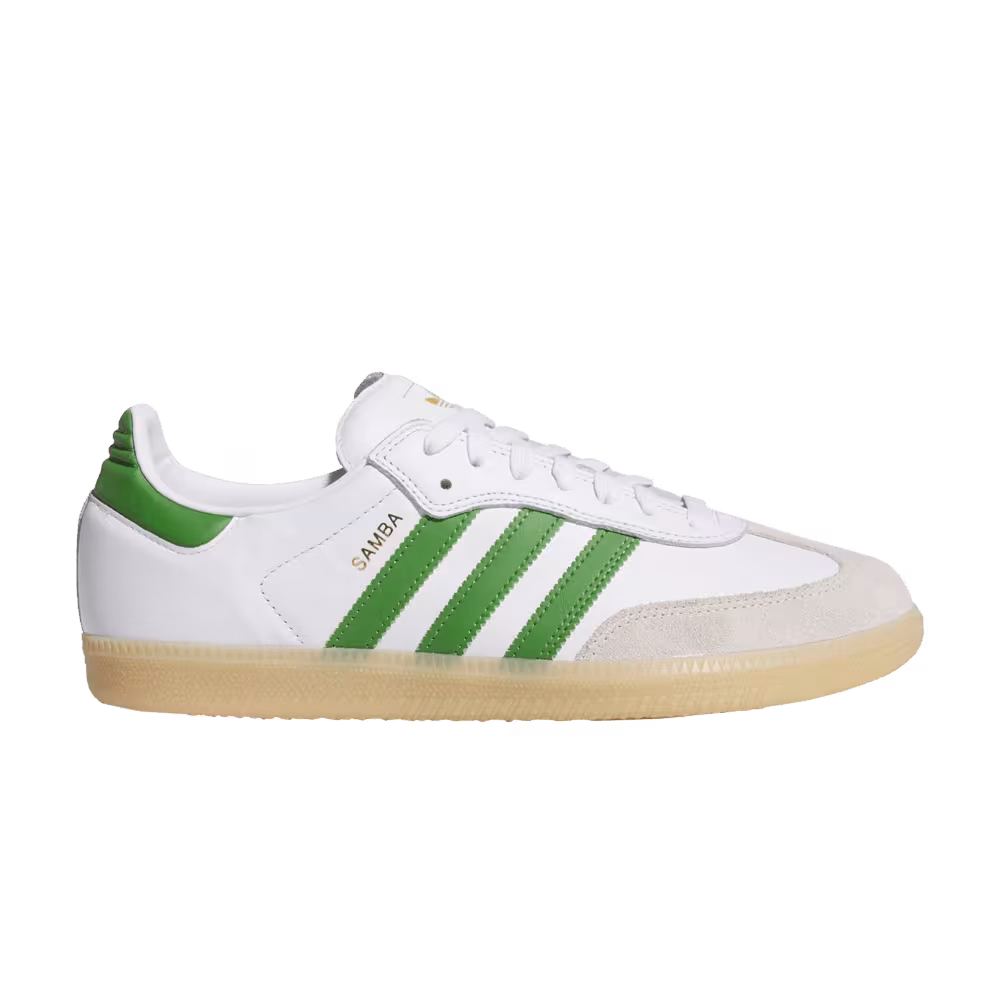 adidas Samba ADV White Crew Green