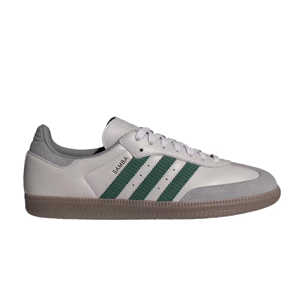adidas Samba OG Grey Collegiate Green