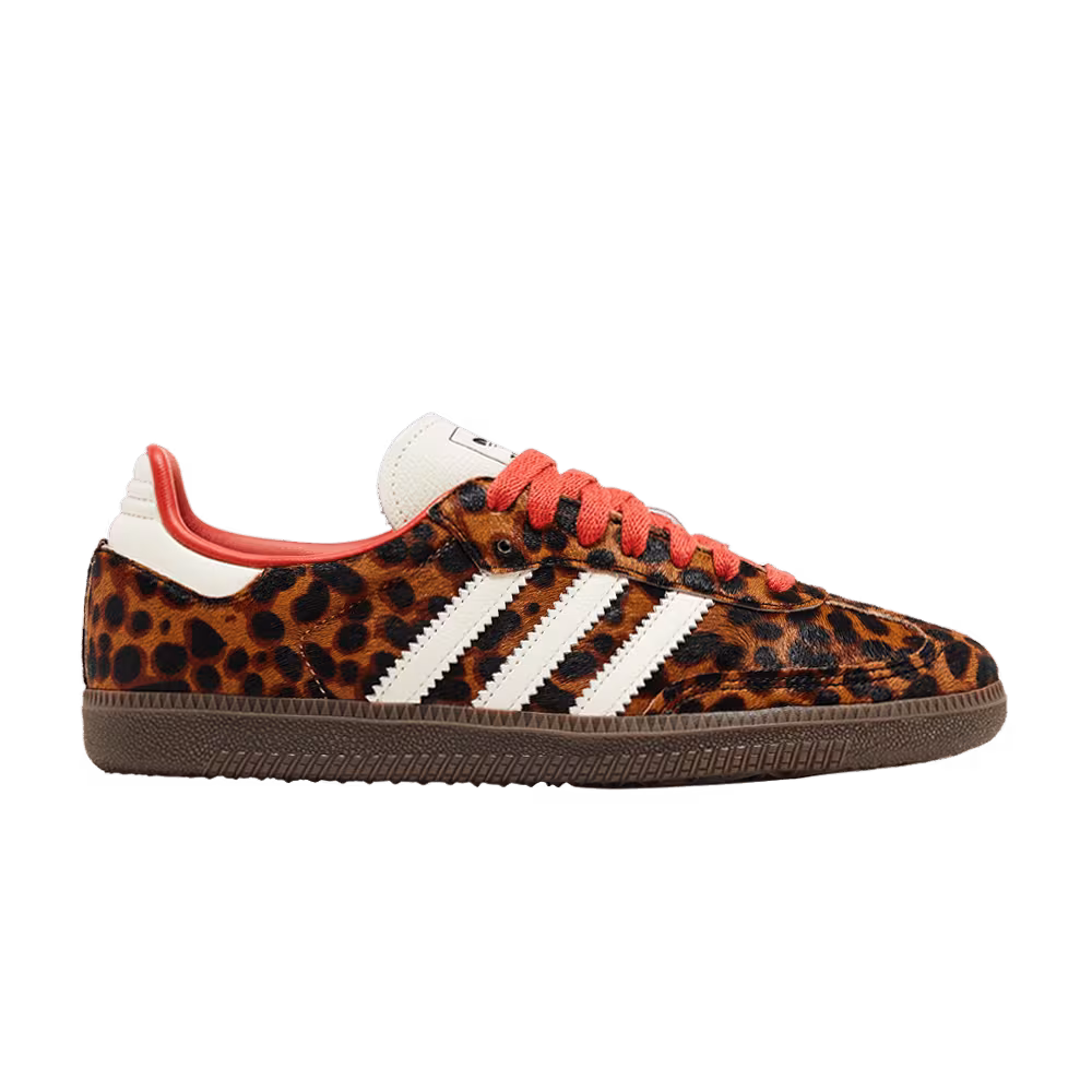 adidas Women's Samba OG Cheetah Pack - Preloved Red