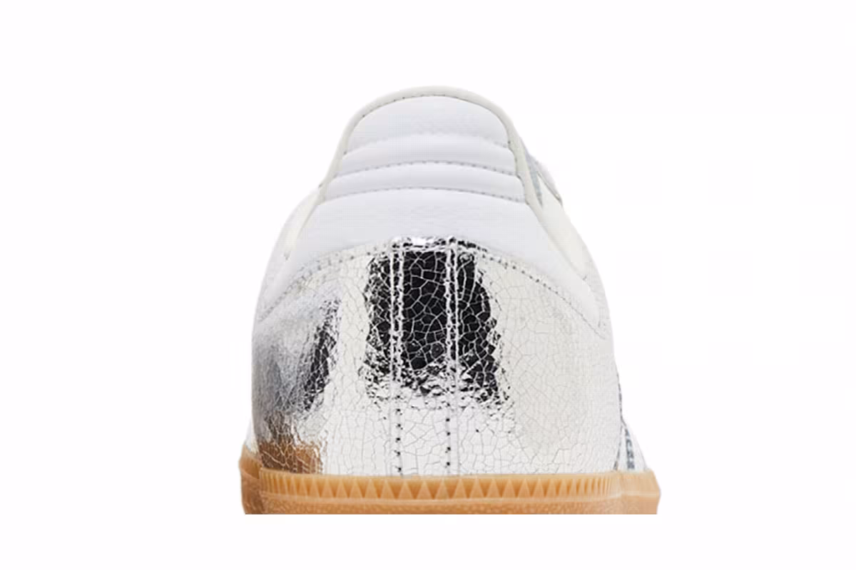 adidas Women's Samba OG Cracked Metallic Pack - Silver, view 8