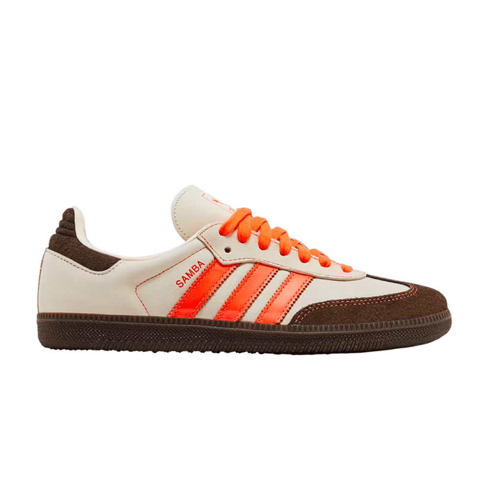 adidas Women's Samba OG Solar Orange Cream