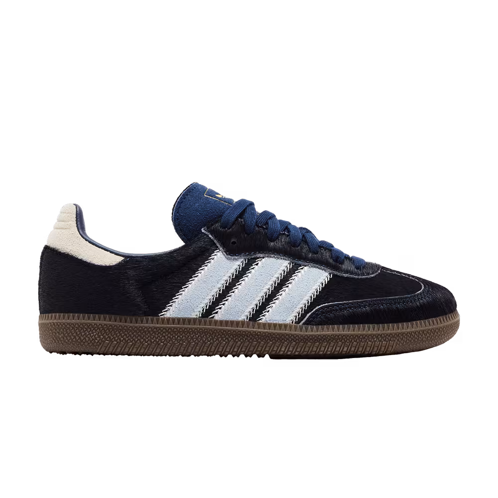 adidas Women's Samba OG Pony Hair Pack - Night Indigo Clear Sky