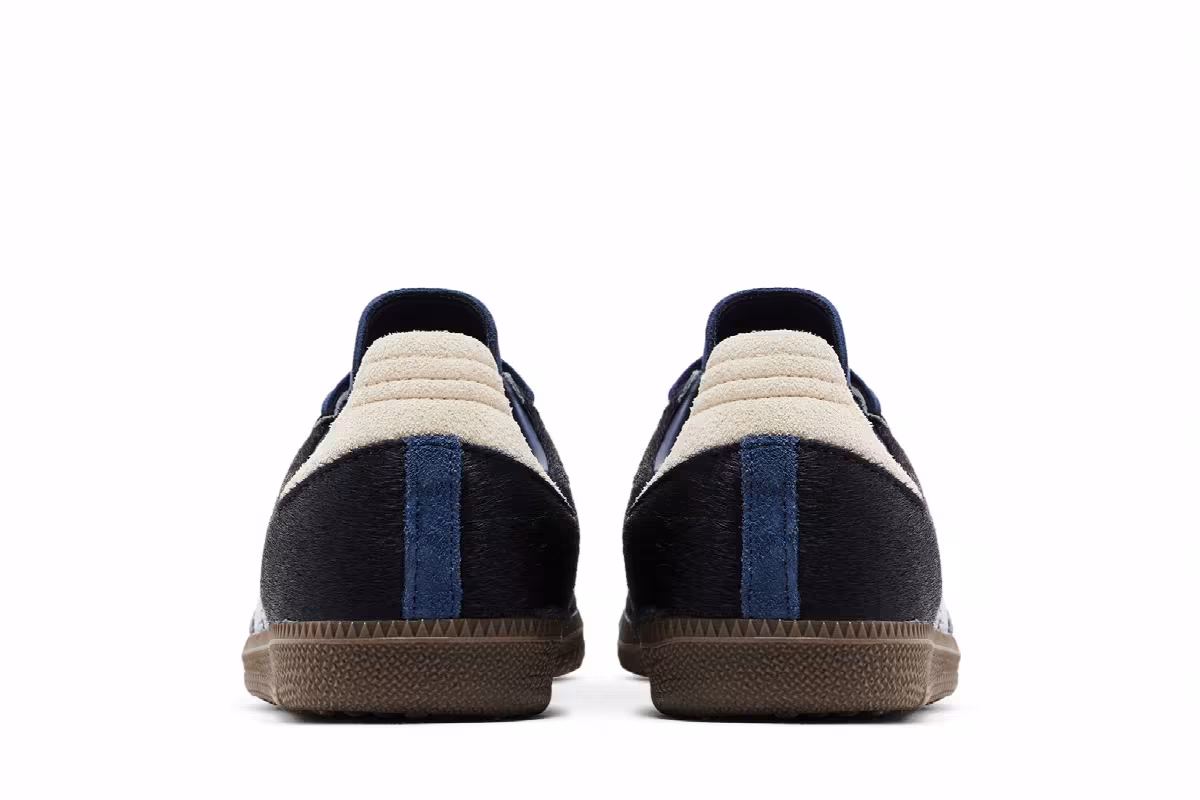 adidas Women's Samba OG Pony Hair Pack - Night Indigo Clear Sky, view 7
