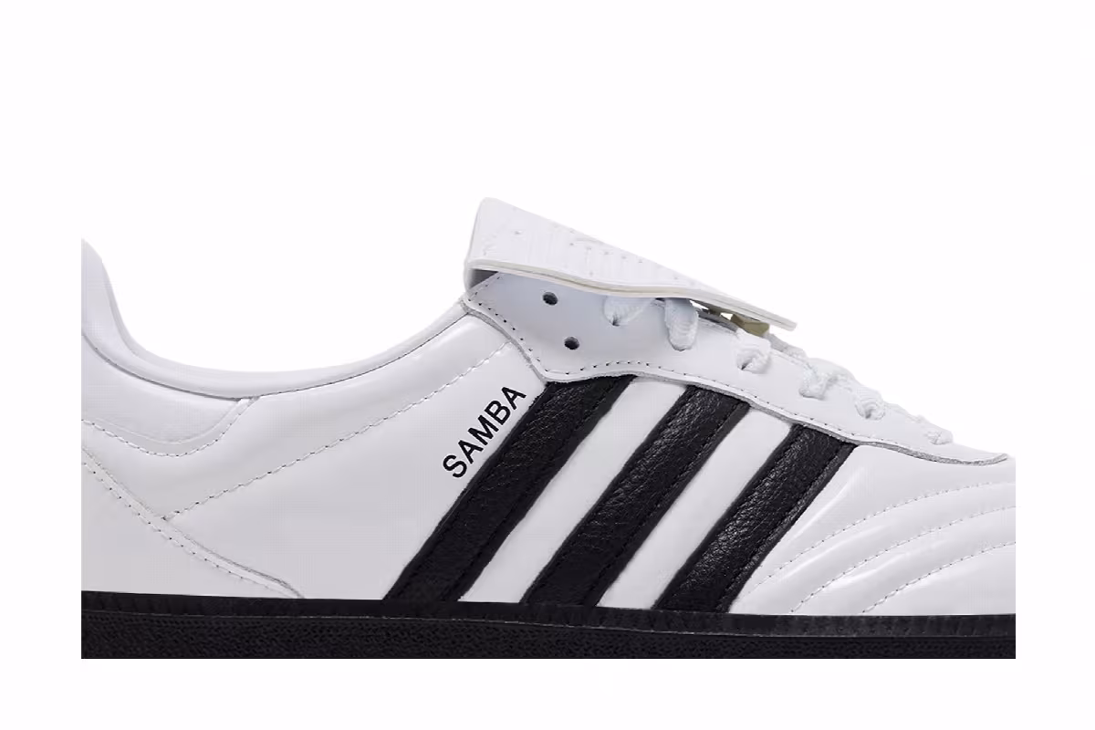 adidas Women's Samba LT Patent Leather Pack - White, view 3