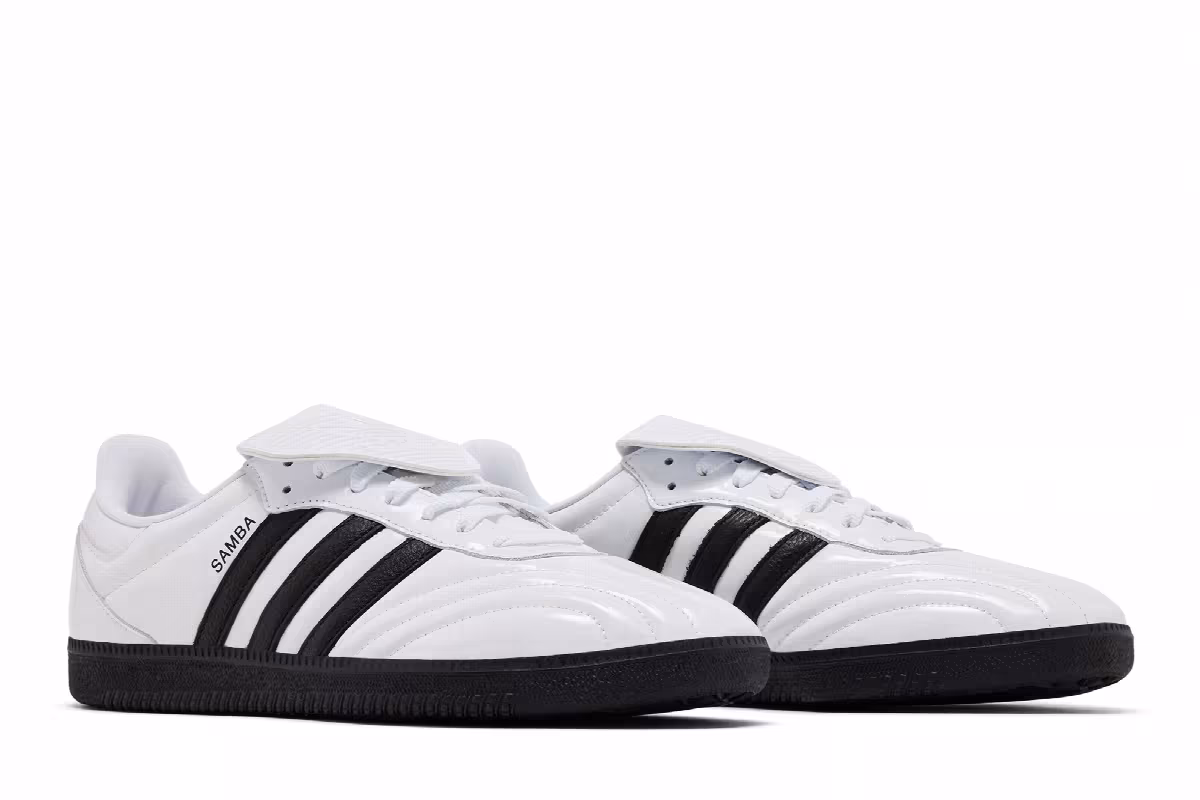 adidas Women's Samba LT Patent Leather Pack - White, view 9