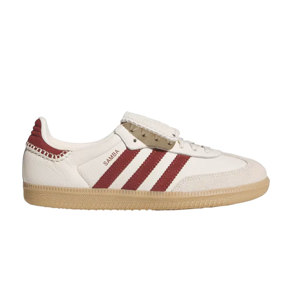 adidas Women's Samba LT Wonder White Preloved Ruby