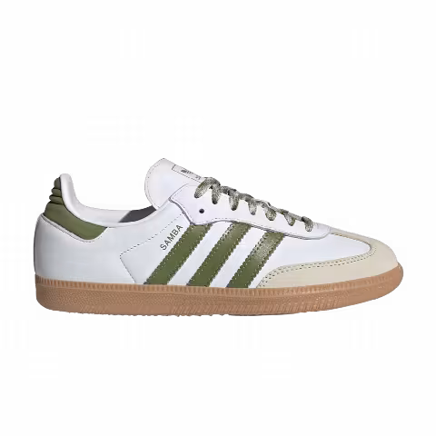 adidas Samba Wmns OG 'White Tech Olive Gum'