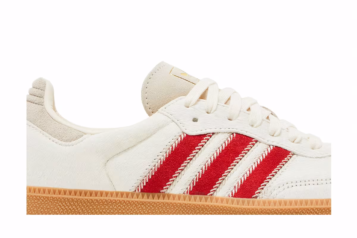 adidas Women's Samba OG Pony Hair Pack - Wonder Beige Better Sca, view 3