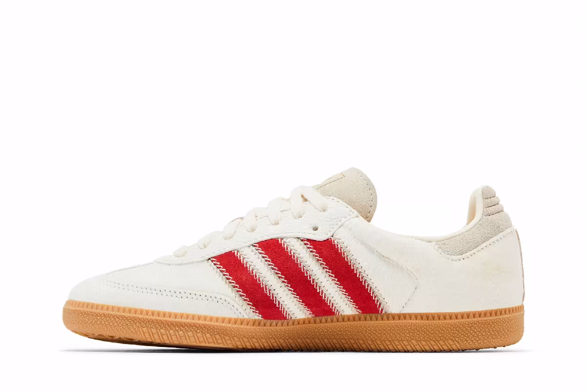adidas Women's Samba OG Pony Hair Pack - Wonder Beige Better Sca, view 4