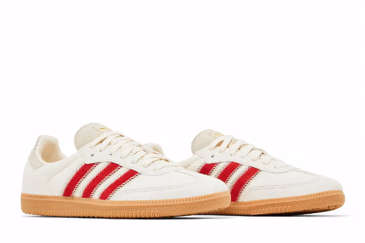 adidas Women's Samba OG Pony Hair Pack - Wonder Beige Better Sca, view 9