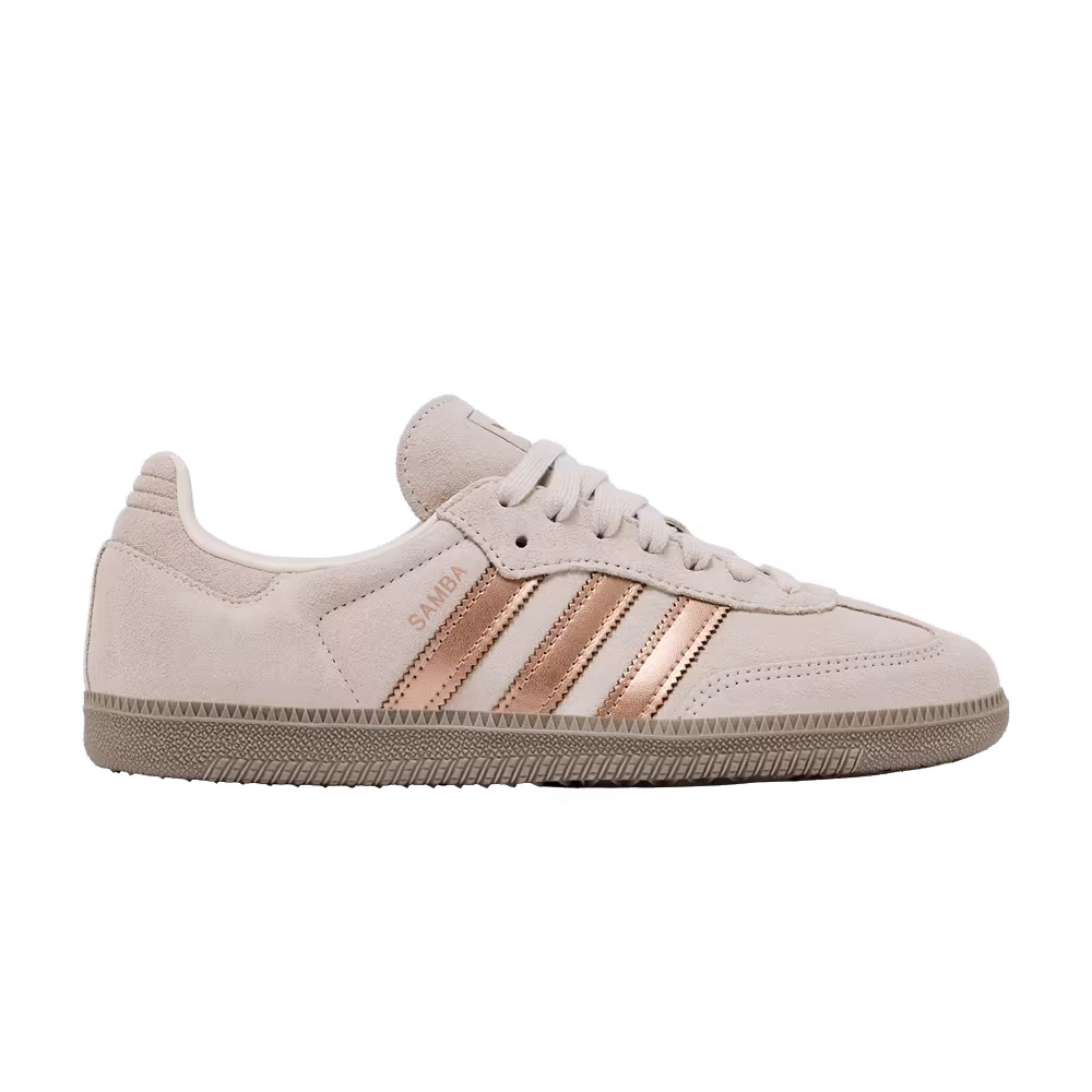 adidas Women's Samba OG Off White Copper Metallic