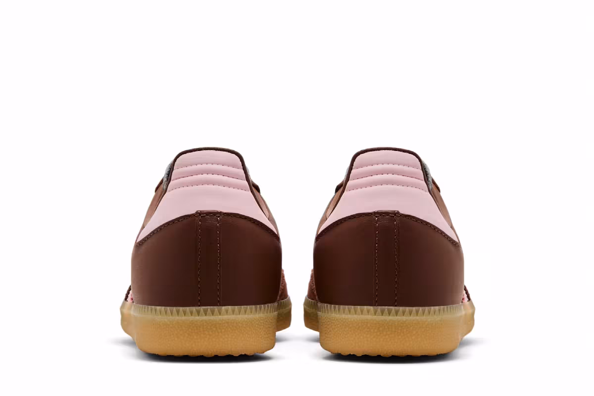 adidas Women's Samba OG Neapolitan Pack - Preloved Brown Clear Pink, view 7
