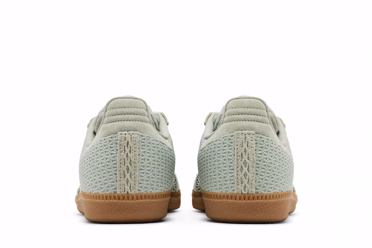 adidas Women's Samba OG Halo Green Gum, view 7