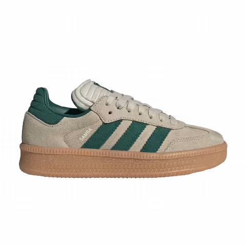 adidas Samba XLG J 'Putty Grey Collegiate Green'