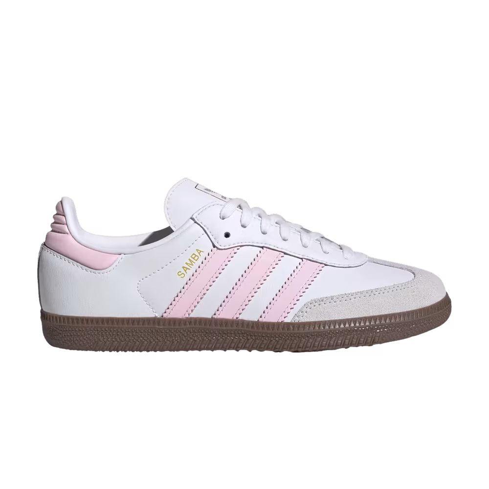 adidas Samba OG J White Clear Pink Gum