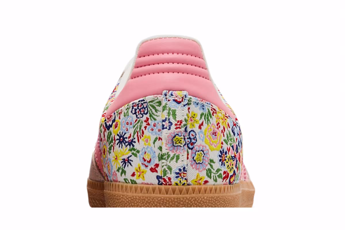 Liberty London x adidas Samba OG J Floral Embroidery, view 8