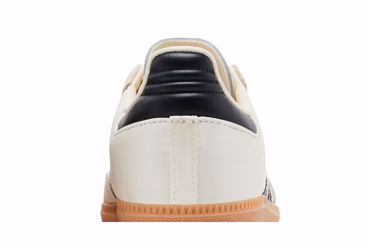 adidas Samba OG J Cream Black Satin, view 8