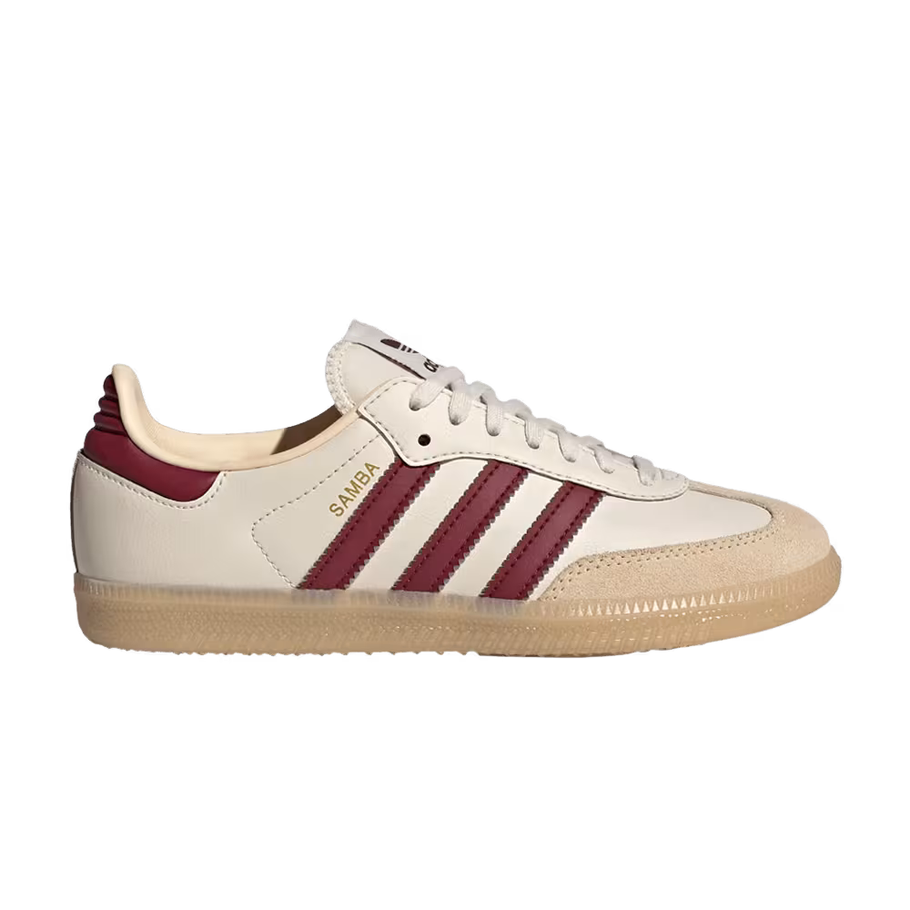 adidas Samba OG J Wonder White Shadow Red