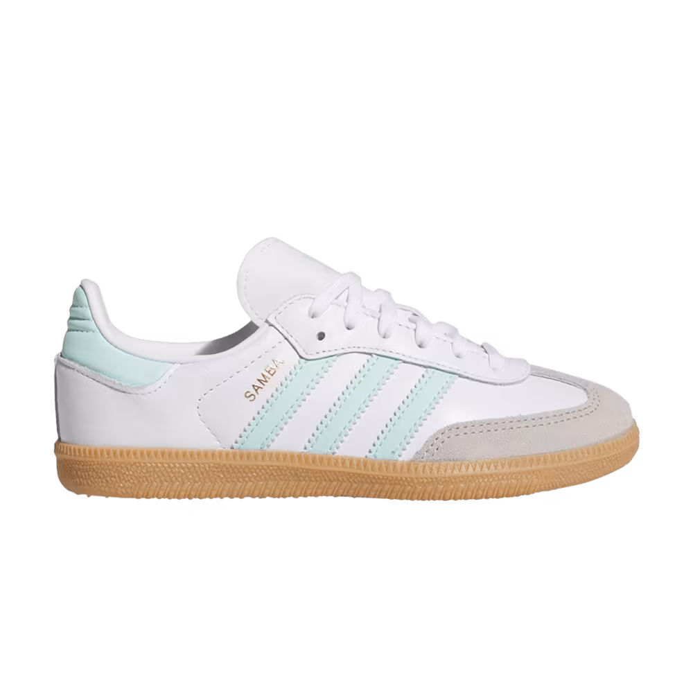 adidas Samba OG C White Semi Flash Aqua