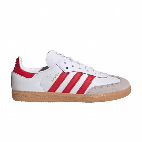 adidas Samba OG C 'White Scarlet Gum'