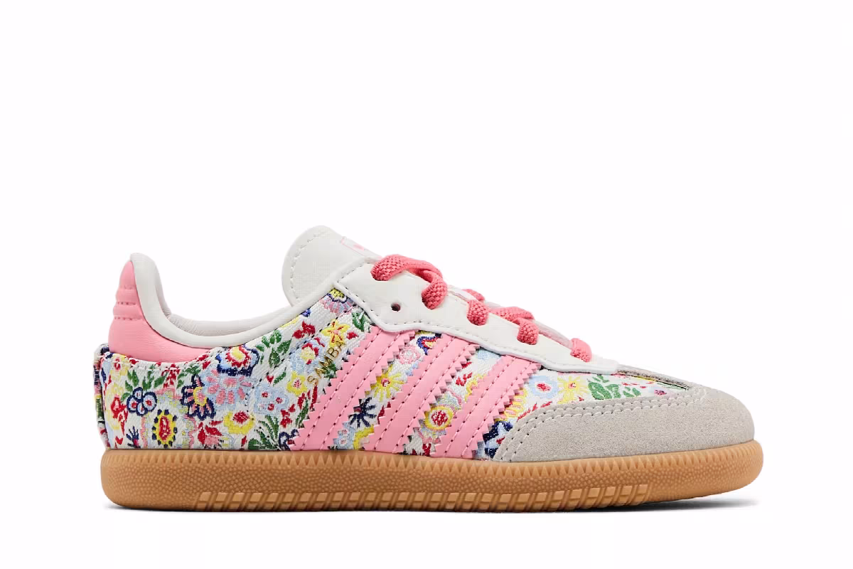 Liberty London x adidas Samba OG EL I Floral Embroidery, view 2