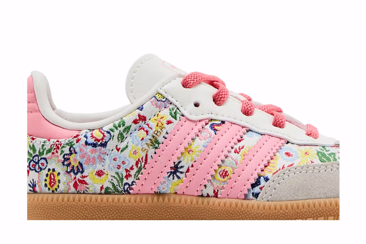 Liberty London x adidas Samba OG EL I Floral Embroidery, view 3