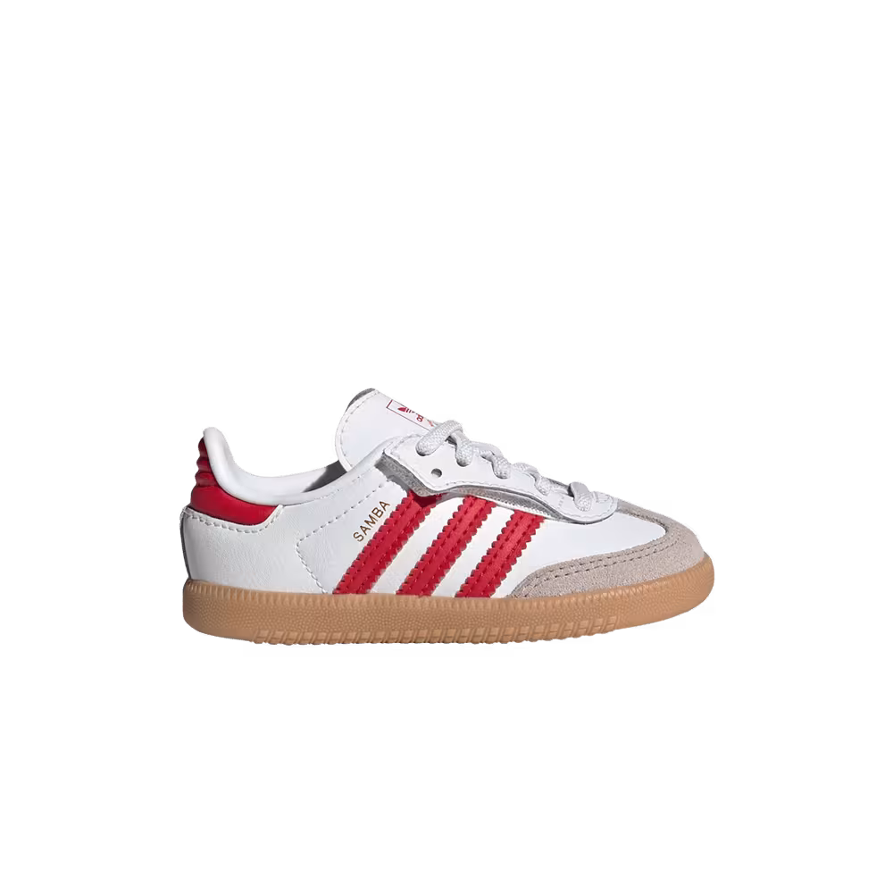 adidas Samba OG Comfort Closure EL I White Scarlet Gum