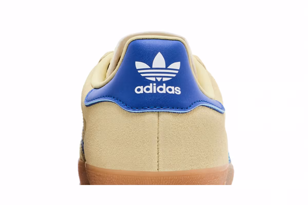 adidas Gazelle Indoor Powder Yellow Royal Blue, view 8