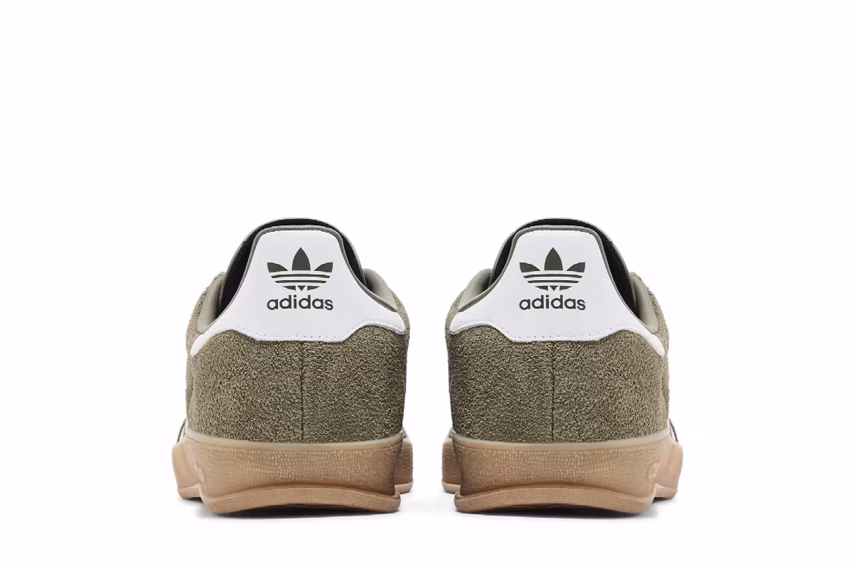 adidas Gazelle Indoor Olive Strata, view 7