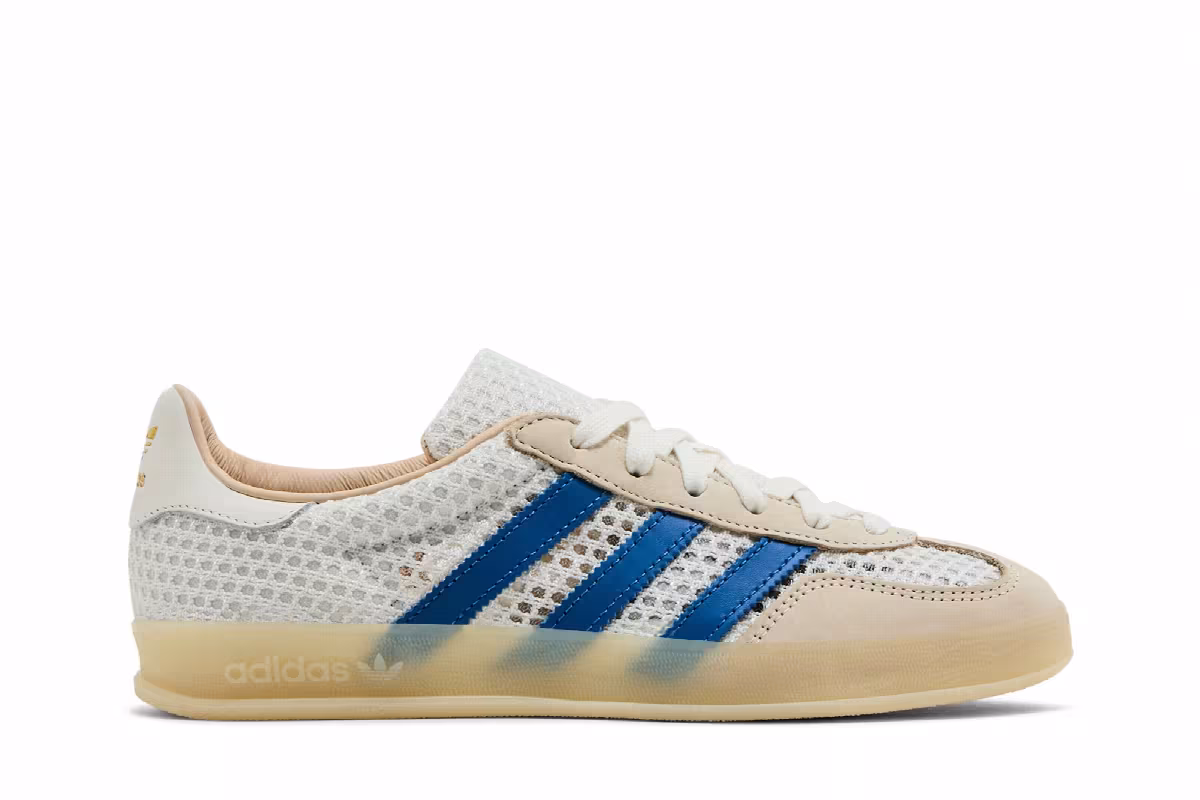adidas Gazelle Indoor Off White Focus Blue, view 2