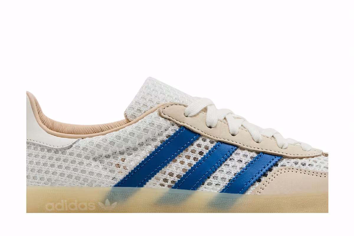 adidas Gazelle Indoor Off White Focus Blue, view 3