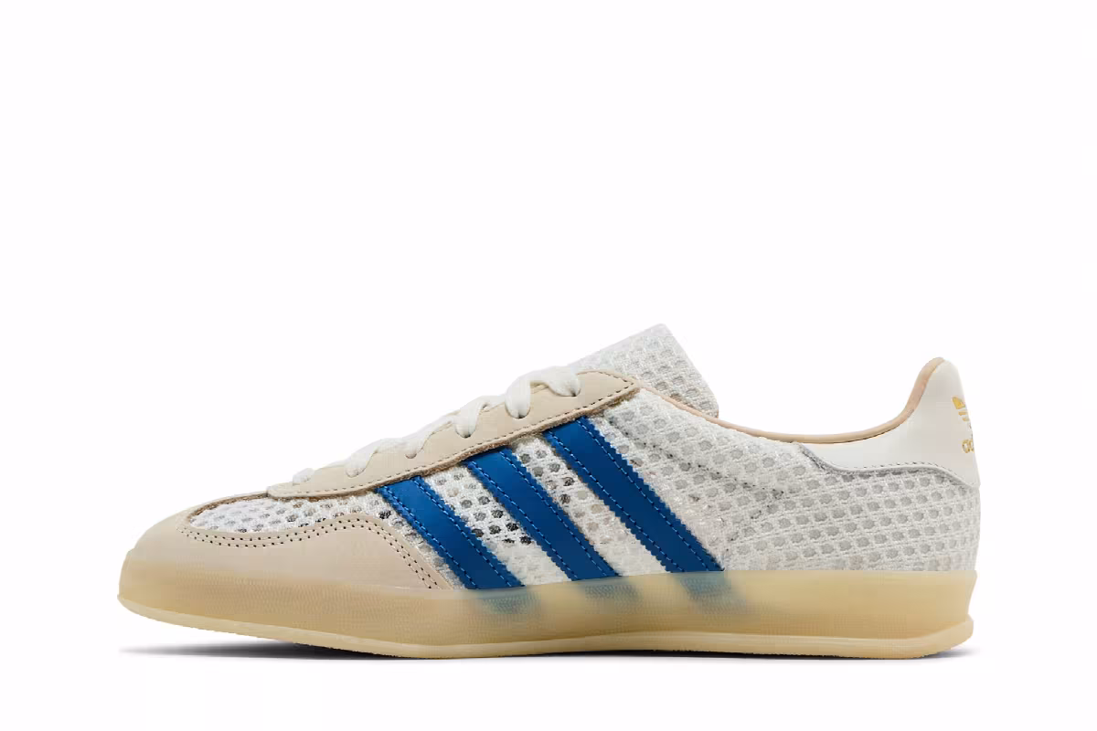 adidas Gazelle Indoor Off White Focus Blue, view 4