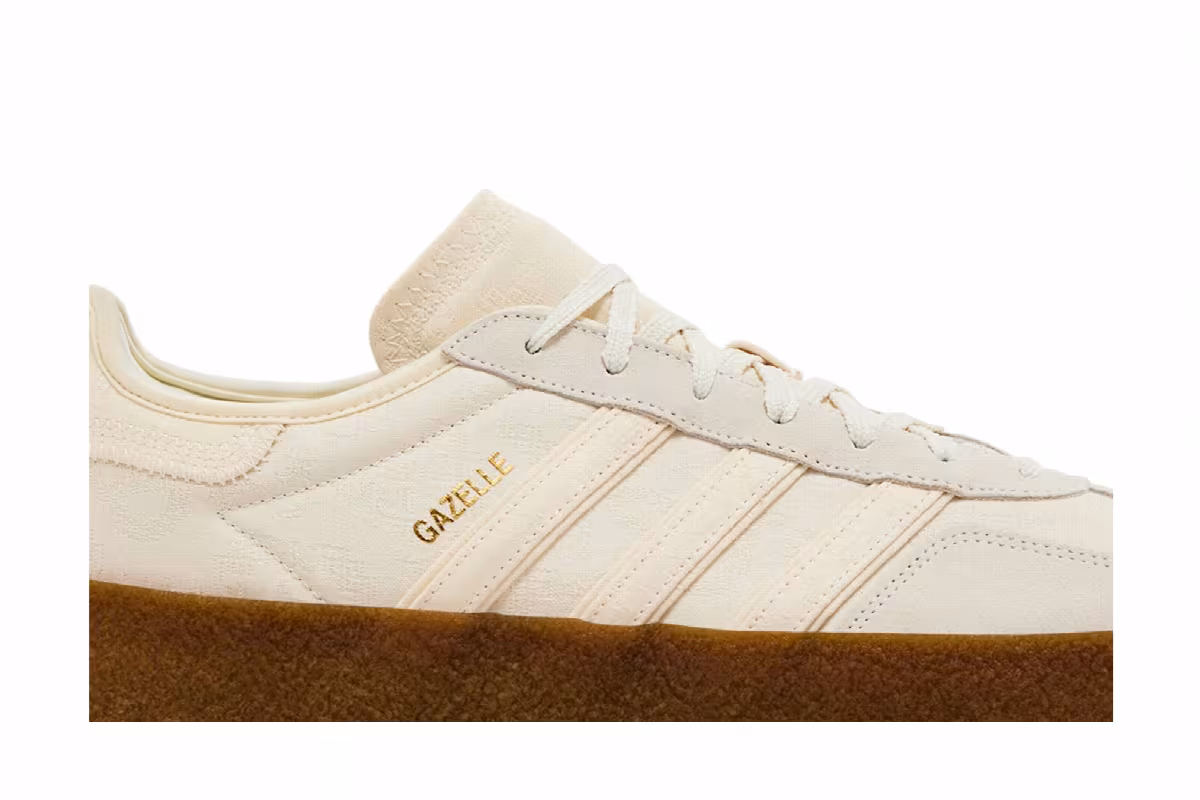 CLOT x adidas Gazelle Crepe Sole Pack - Cream White, view 3