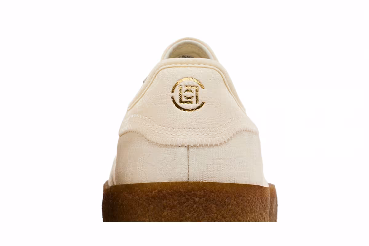 CLOT x adidas Gazelle Crepe Sole Pack - Cream White, view 8