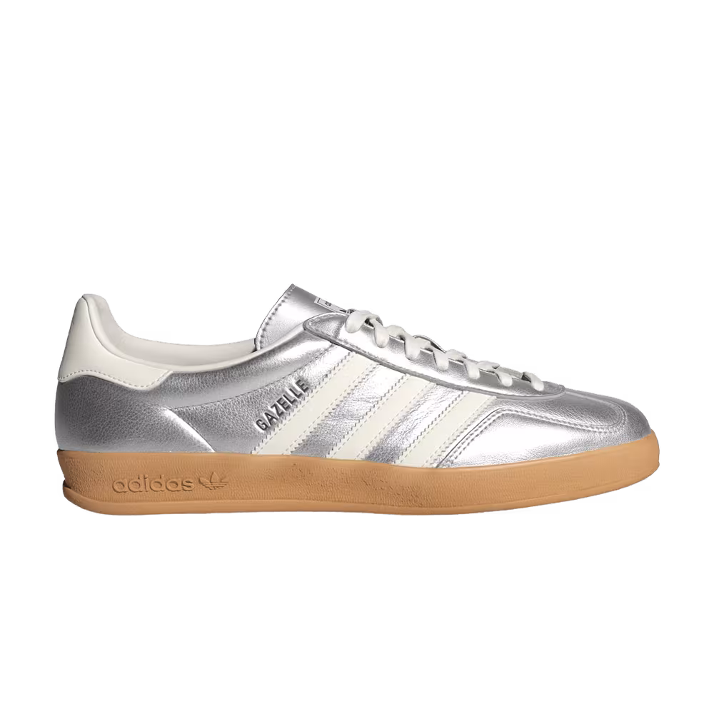 adidas Gazelle Indoor Silver Metallic White