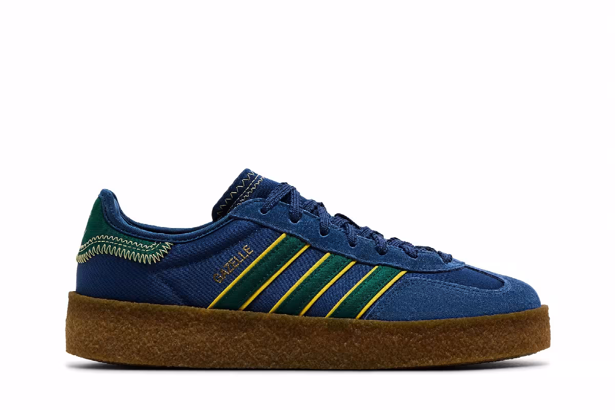 CLOT x adidas Gazelle Crepe Sole Pack - Night Marine, view 2