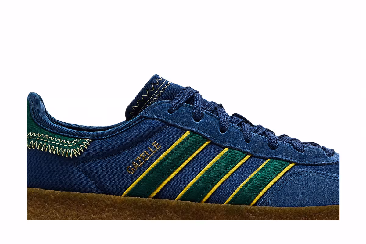 CLOT x adidas Gazelle Crepe Sole Pack - Night Marine, view 3