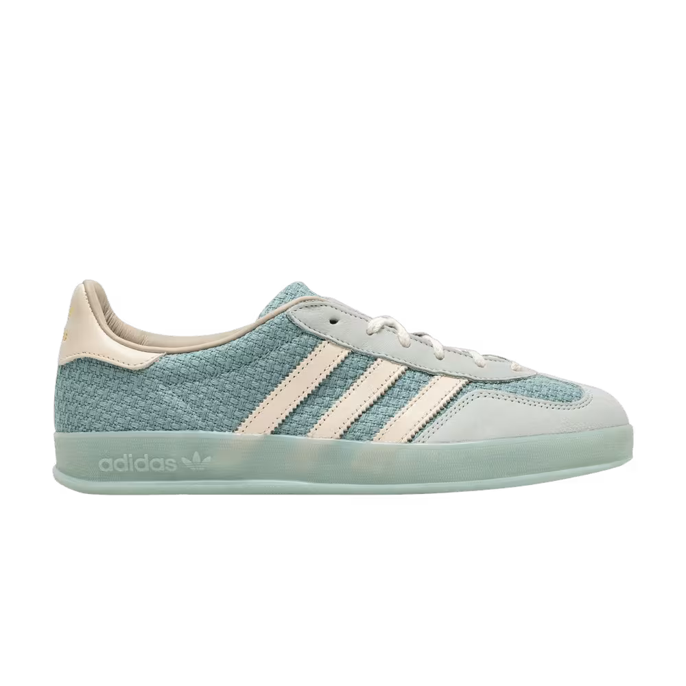 adidas Gazelle Indoor Cotton Weave Pack - Light Blue