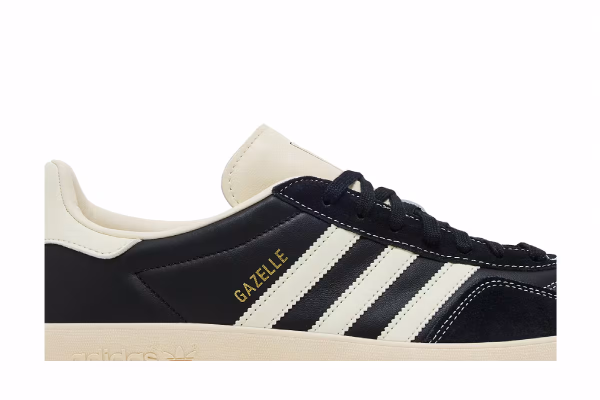 adidas Gazelle Indoor Black Cream White, view 3