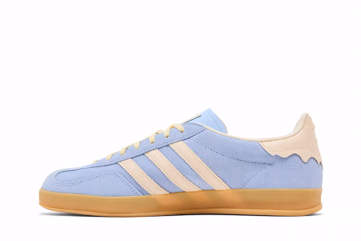 adidas Gazelle Indoor Valentine's Day - Glow Blue Crystal Sand, view 4