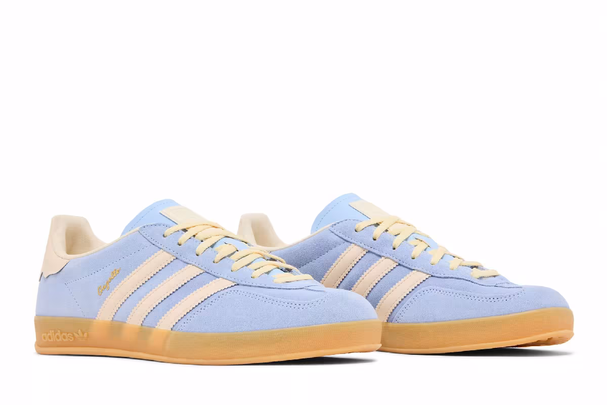 adidas Gazelle Indoor Valentine's Day - Glow Blue Crystal Sand, view 9