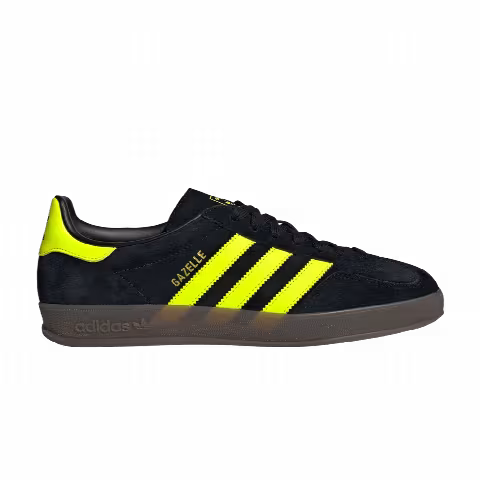 adidas Gazelle Indoor 'Black Solar Yellow'