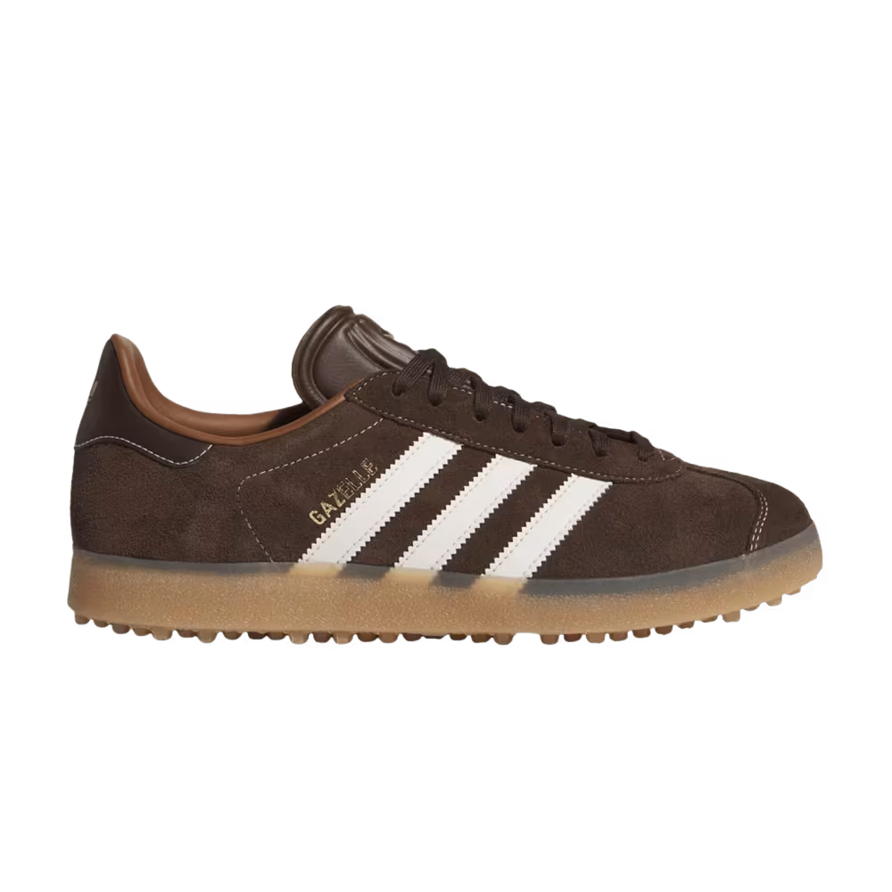 adidas Gazelle Spikeless Golf Dark Brown